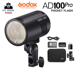 Godox AD100 PRO Pocket Flash (TTL,HSS) รับประกันศูนย์ 3 ปี