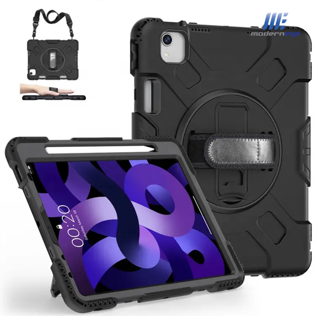 เคสกันกระแทกสำหรับ iPad 10.9/11/12.9 นิ้ว พร้อมที่ใส่ปากกา |Case ForiPad 10.9/11/12.9-inch with Hand