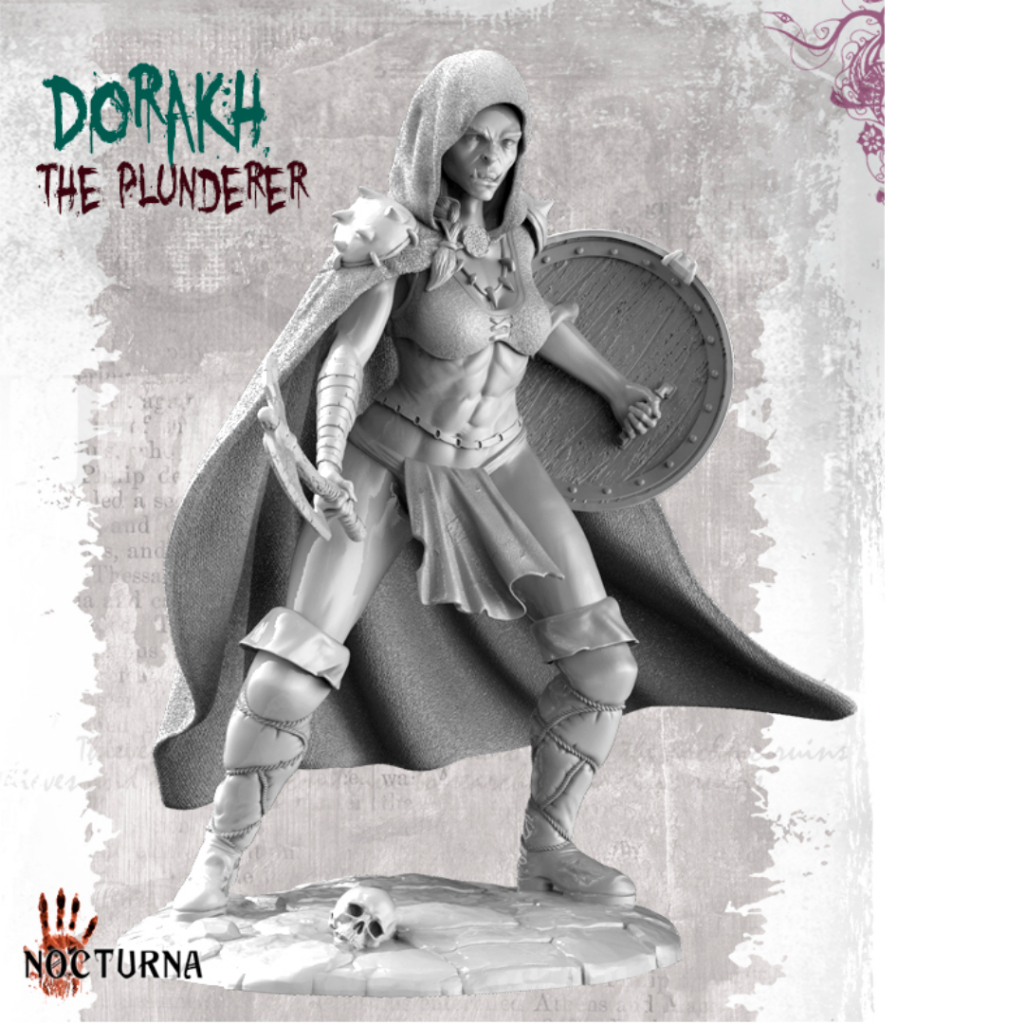 BNS PICTURES - DORAKH THE PLUNDERER จัดส่งได้ใน1-3วัน | for D&D 5e, Pathfinder and other RPG's
