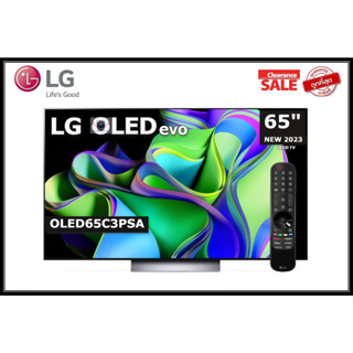 LG 65 นิ้ว OLED65C3PSA OLED EVO 4K SMART TV 120Hz ปี 2023 C3 Series สินค้า Clearance (สภาพใหม่แกะกล่อง)