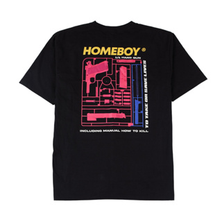 HOMEBOY เสื้อยืดผู้ชายลาย HB.GUNLAB