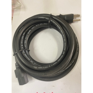 AC สายไฟ POWER CABLE Male Female ขนาด 3x1mm สายใหญ่มีขนาด 1.8/3/5 เมตร.(ของใหม่)