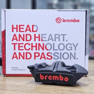 ผ่อน]🔥Brembo M4 สีดำข้างซ้าย 100mm.