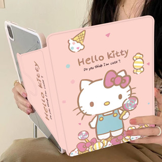 ipad case ใส่ปากกาได้ air1/2/3/4/5 โปร10 5นิ้ว gen10 2 2016/17/22 แอร์9 7 10 9 เจน6/7/8/9/10 หมุน 360 องศา เคสไอแพด 5533