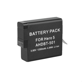 แบตเตอรี่กล้อง GoPro HERO 5 6 7 8 AHDBT-501 Replacement Battery