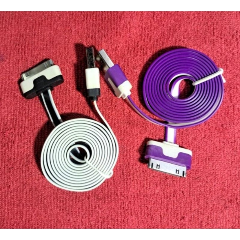สาย 30 pin สายเทียบ สำหรับ ชาร์ท ซิ้ง สำหรับ ipod iphone รูปที่ 2