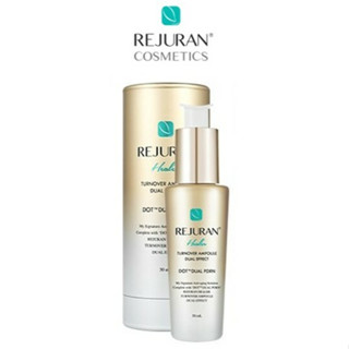 REJURAN Healer Turnover Ampoule Dual Effect 30 ml. (กระปุกกลม)แอมพลู ขวดสีทองสูตรใหม่เข้มข้นขึ้น