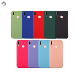 เคส Huawei Y9 2019 หัวเหว่ย วาย9 2019 เคสซิลิโคนนิ่ม กันกล้อง สีพาสเทล TPU หนา