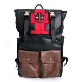 Deadpool กระเป๋าเป้หนังPU เท่ๆใบใหญ่ ใส่ของได้จุ