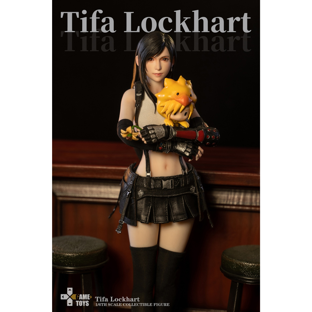 In-Stock  1/6 Scale Action Figure GAMETOYS GT-009 Fighting Goddess - Tifa Final Fantasy 7 Remake