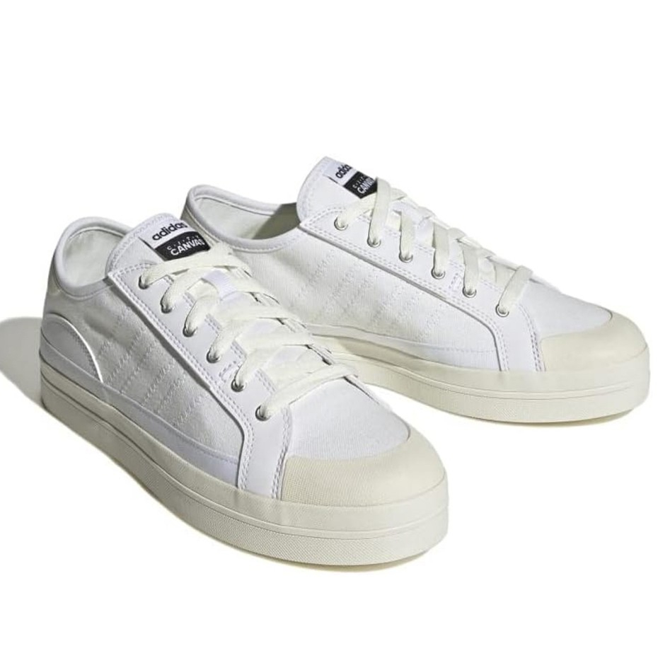 Adidas Collection อาดิดาส รองเท้าผ้าใบ รองเท้าแฟชั่น UX  City Canvas Sneakers White GY2517 (2000)