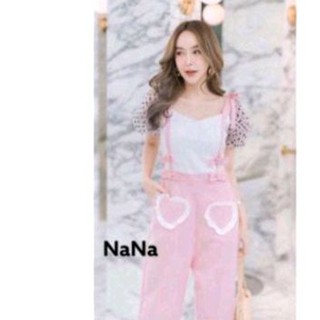 จั้มสูทยาวหัวใจ ป้ายNANA