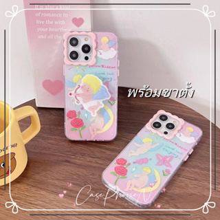 🔥สไตล์ใหม่🔥เคสไอโฟน iphone 11 14 Pro Max ins เทวดากามเทพ พร้อมขาตั้ง ป้องกันการตก เคส iphone 12 13 Pro Case for iPhone