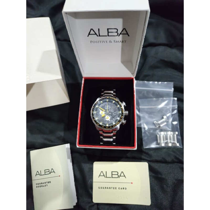 นาฬิกา ALBA มือสอง อุปกรณ์ครบกล่อง