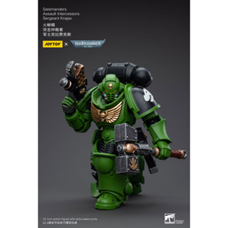 [JoyToy] Salamanders Assault Intercessors Sergeant Krajax JT5215 แอคชั่นฟิกเกอร์