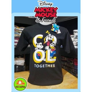 เสื้อDisney ลาย Mickey mouse สีดำ ( MK-086 )