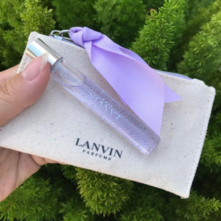 แท้💯 Lanvin Eclat DArpege Eau De Parfum ลองแวงน้องม่วงกลิ่นฮิต หอมมากจร้า  น้ำหอม 7.5ml + กระเป๋า