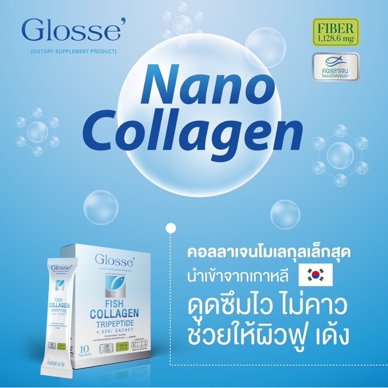 วิตามินผิว glosse nano collagen