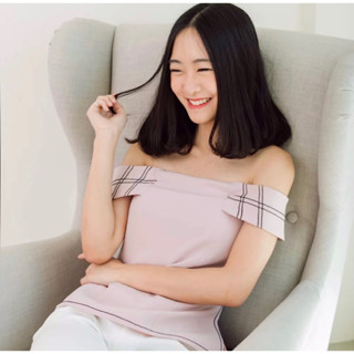 ส่งต่อ Deardarling - LYNA TOP เสื้อปาดไหล่