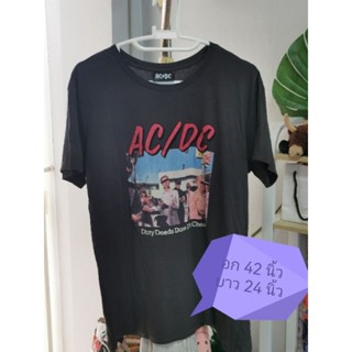 เสื้อ AcDc   siZE M.