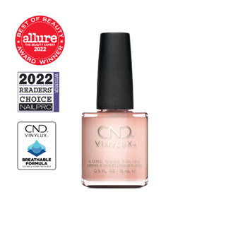 CND VINYLUX สีทาเล็บกึ่งเจล สี grapefruit sparkle 0.5 oz. (15 ml.) นำเข้าจากอเมริกา