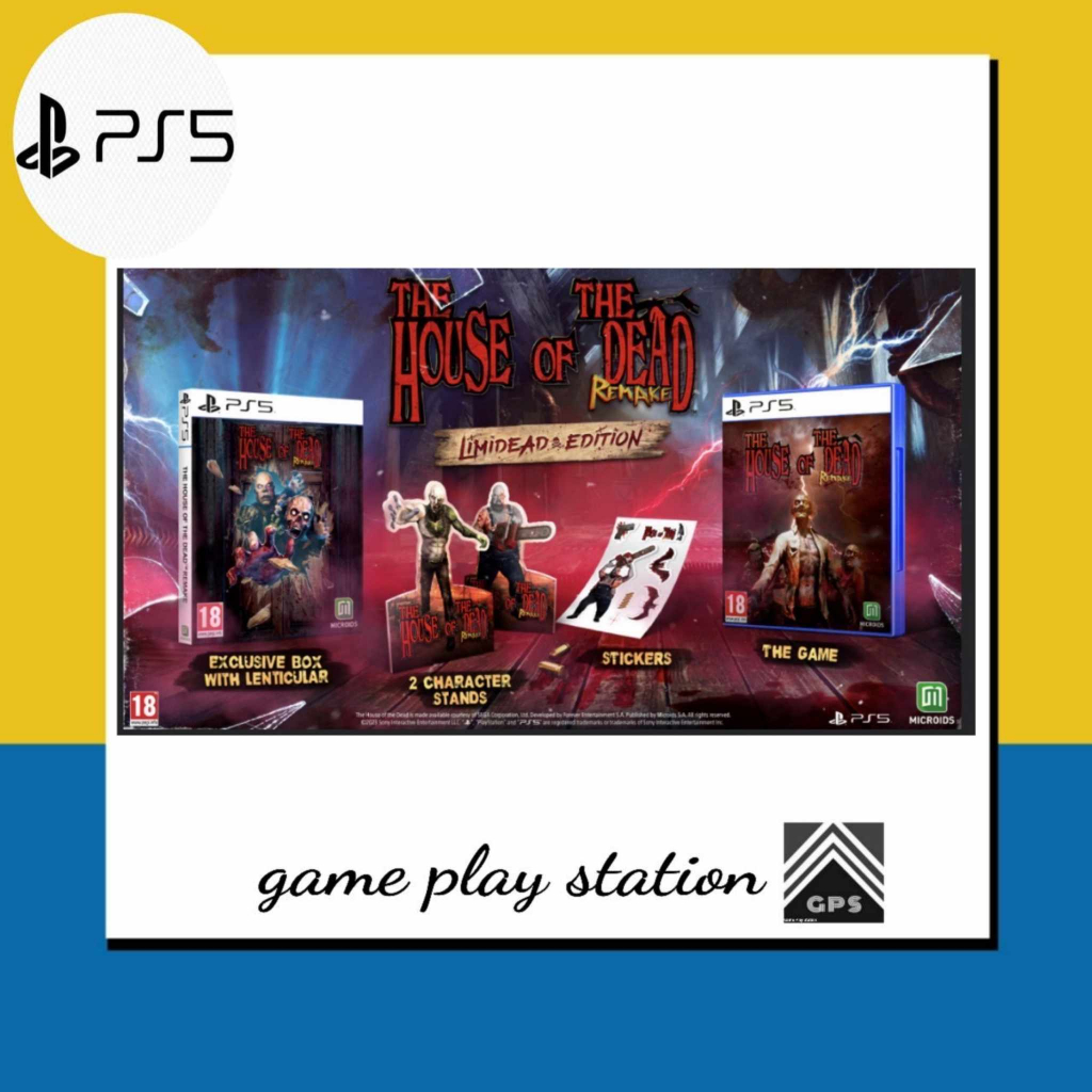 ps5 the house of the dead remake limidead edition ( english zone 2 )