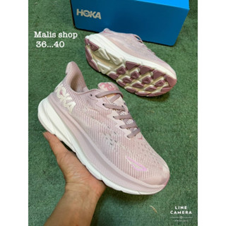 HOKA ONE CLIFTON 9 รองเท้าวิ่งมาราธอน Running Shoe มี 7 สี (size: 40-45) V43A204 (2/2)