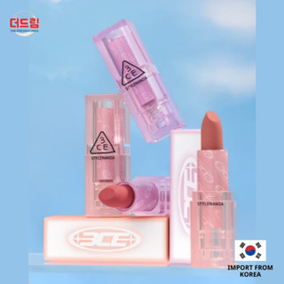 (นำเข้าจากเกาหลี) [Pairing Edition] 3CE Soft Matte Lipstick Pure