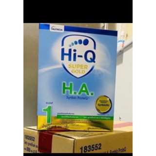 นมผงเด็ก Dumex Hi-Q Super gold HA1 ขนาด 550 กรัม 1 กล่อง