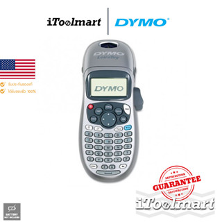 DYMO เครื่องพิมพ์ตัวอักษร LetraTag 2174538 LT-100H (แป้นพิมพ์ ABC) สีเทา