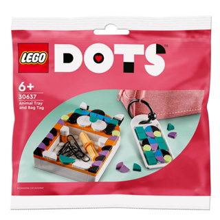 30637 : LEGO Dots Animal Tray and Bag Tag Polybag