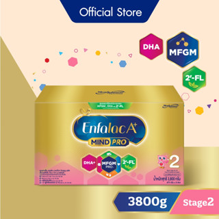 นม เอนฟาแล็ค เอพลัส มายด์โปร ดีเอชเอ พลัส เอ็มเอฟจีเอ็ม โปร 2 วิท ทู-เอฟแอล นมผง เด็ก นม enfa สูตร2 3800 กรัม