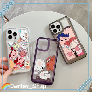 🔥สไตล์ใหม่🔥เคสไอโฟน iphone 11 14 Pro Max ins น่ารัก การ์ตูน ขอบเต็ม ป้องกันการตก  เคส iphone 12 13 Pro Case for iPhone