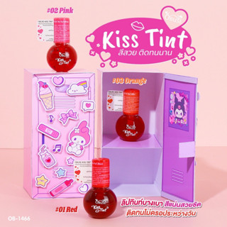 Obuse Kiss Tint  ลิปทินท์ สีสด ติดทน