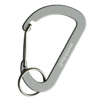 Montbell คาราบิเนอร์ ห่วงเกี่ยวนิรภัย รุ่น 1124335 Key Carabiner Flat D Kan 7