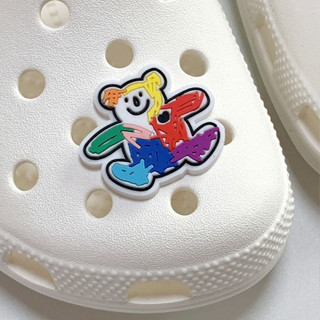 [พร้อมส่ง] sasim goods — Sasim Crocs Charm Color Bear