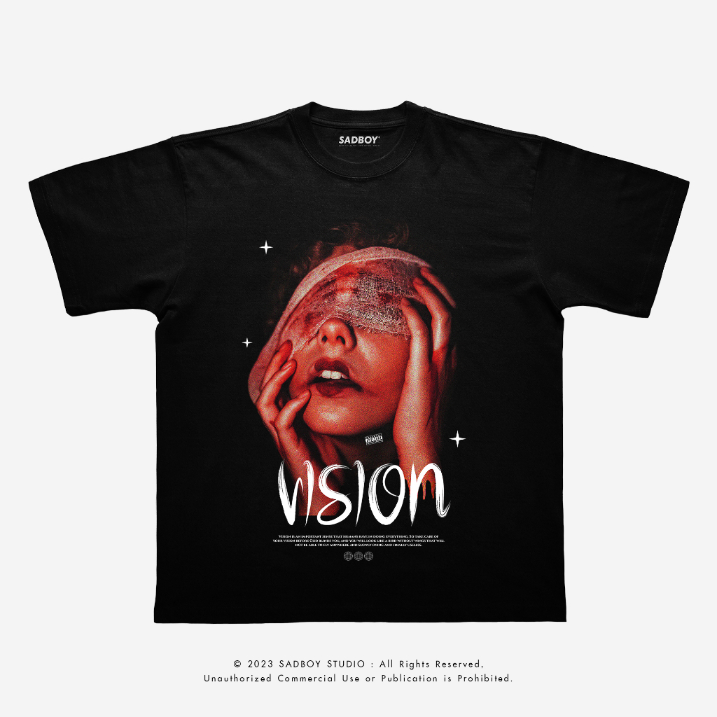 SADBOY® | Vision | Semi-Oversized | 100% Organic Cotton