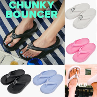 🇰🇷MLB Chunky Bouncer Flip Flops 3ALPFBF33  รองเท้าแตะ สไตล์เกาหลี  (5COLOR) -พรีออเดอร์ - Preorderoppa