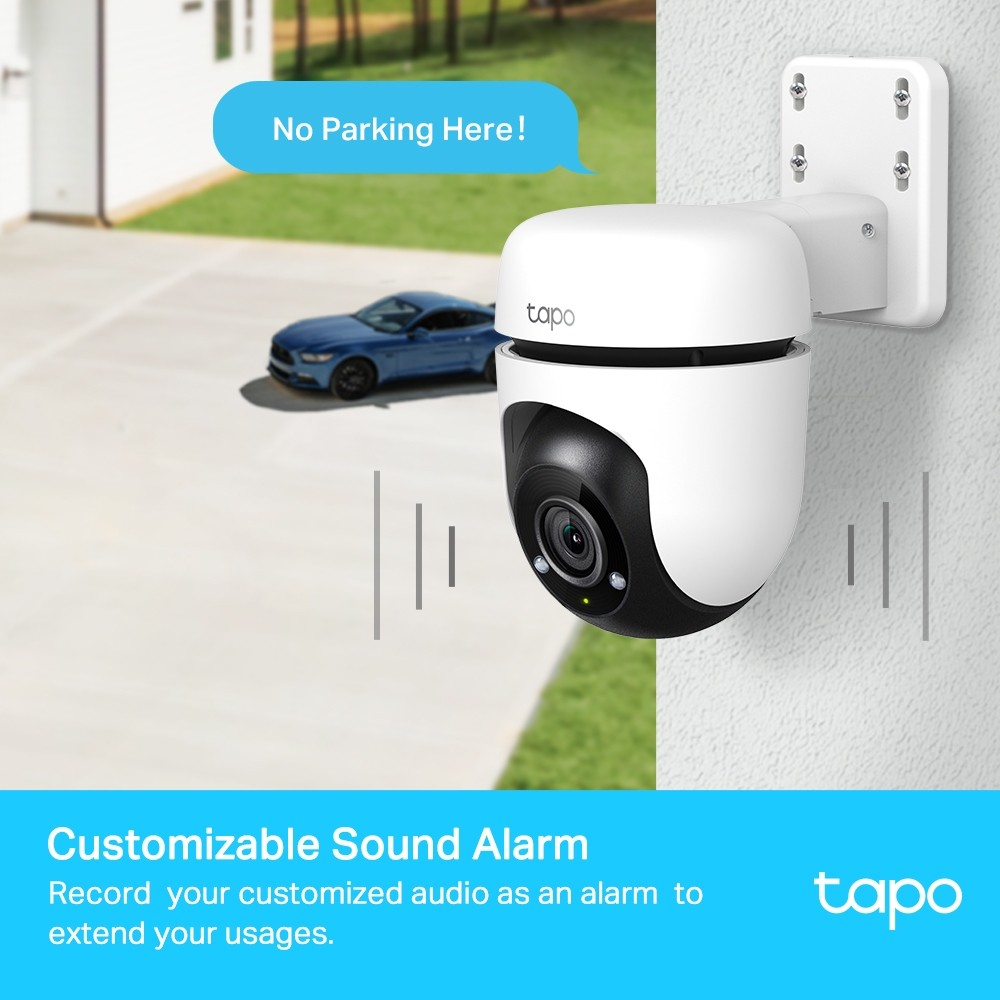 (TAPO C500) Security WiFi Camera (กล้องวงจรปิด) TP-Link 1080p Full HD 360℃ Outdoor Pan/Tilt Smart AI - 2Y