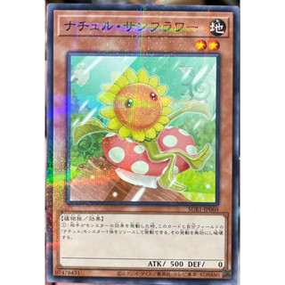 Yugioh [SUB1-JP060] Naturia Sunflower (Normal Parallel Rare) การ์ดยูกิแท้ถูกลิขสิทธิ์