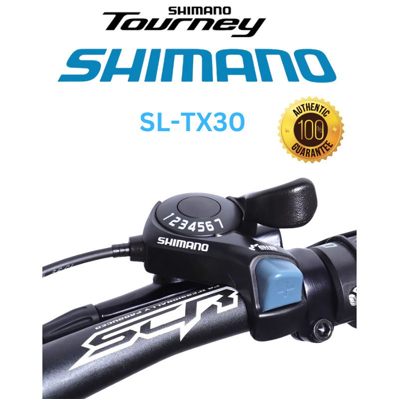 มือเกียร์ Shimano Tourney รุ่น SL-TX30 ขนาด 6 Speed / 7 Speed เสือภูเขา หมอบ รถพับ