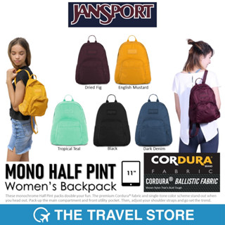 JANSPORT Mono Half Pint Mini Backpack กระเป๋าเป้ใบเล็กผู้หญิง โทนสีโมโน