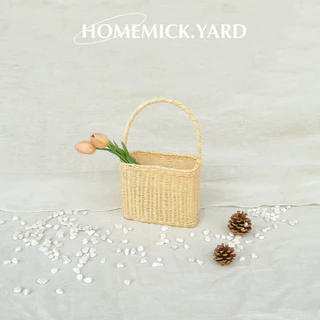 homemick.yard🤎 ตะกร้าหวายไส้ขาว กลุ่มขนาดเล็กราคาไม่เกิน💯 สานแน่น ทรงสวย มีให้เลือกหลายทรง ตกแต่งห้อง มินิมอล