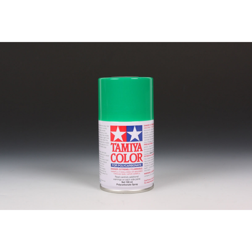 TAMIYA 86025  PS-25 BRIGHT GREEN 100Ml Spray Can สีเขียว