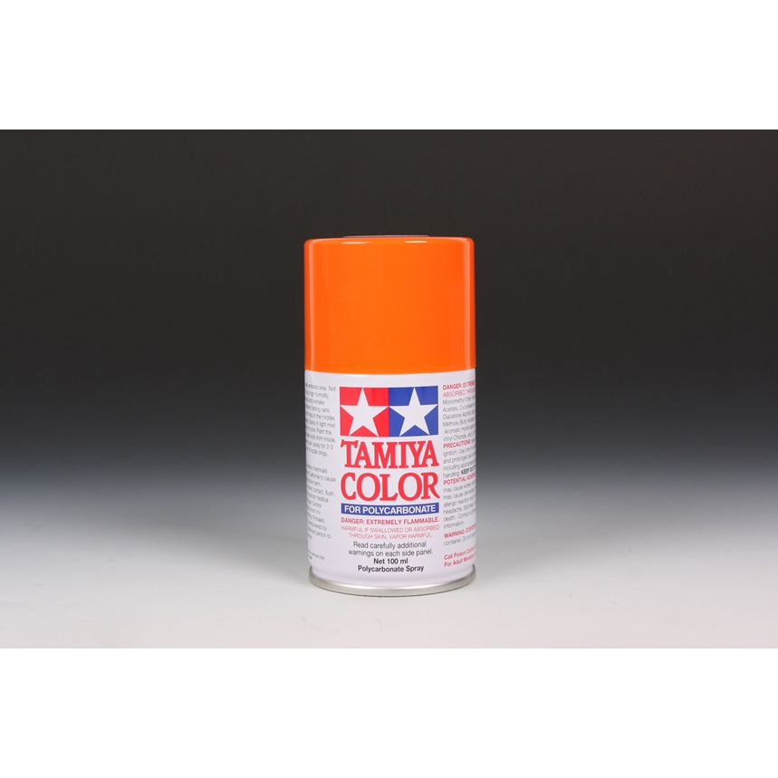 TAMIYA  86062 PS-62 PURE ORANGE 100Ml Spray Can สีส้ม