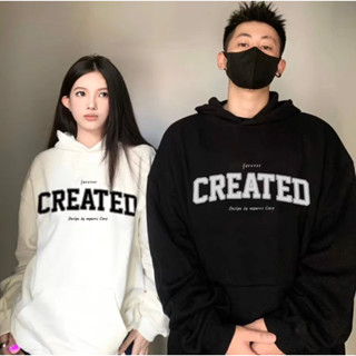 Hoodie สกรีนลาย CREATED