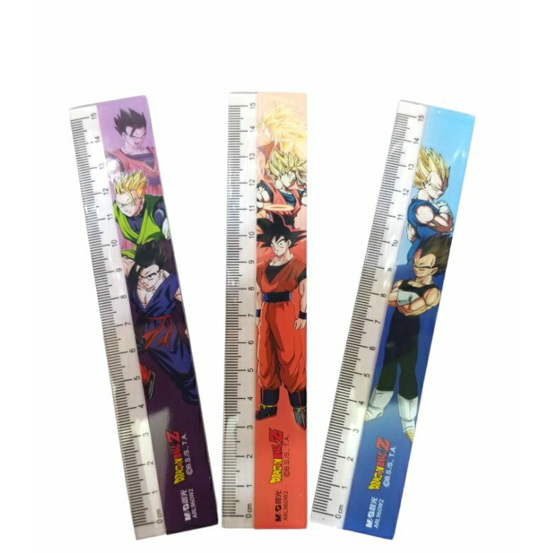 ไม้บรรทัด ลายดราก้อนบอล Dragonball Z  M&amp;G เอ็มแอนด์จี ขนาด 15 ซม.