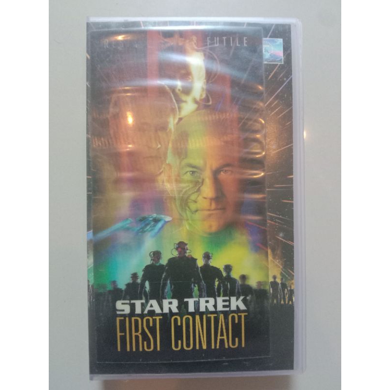 เทป VDO เก่าลิขสิทธิ์แท้ Star Trek: First Contact 1996 *มีโปสการ์ด3D*