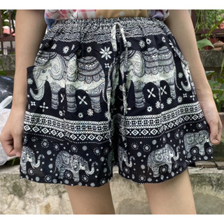 Elephant pants Thai pants Shorts กางเกงขาสั้น กางเกงลายช้าง