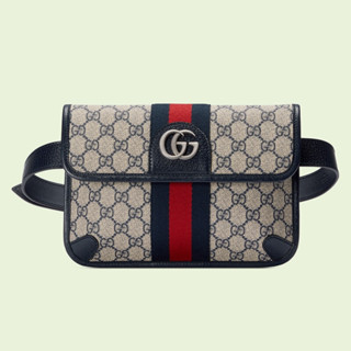 Hot sale Authentic GUCCI In stock Ophidia series Fanny Pack/messenger bag